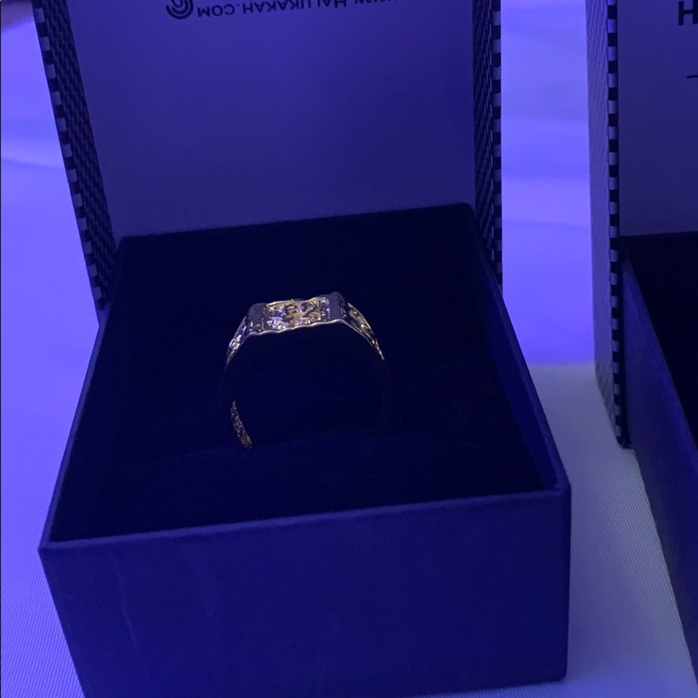 Gold rings